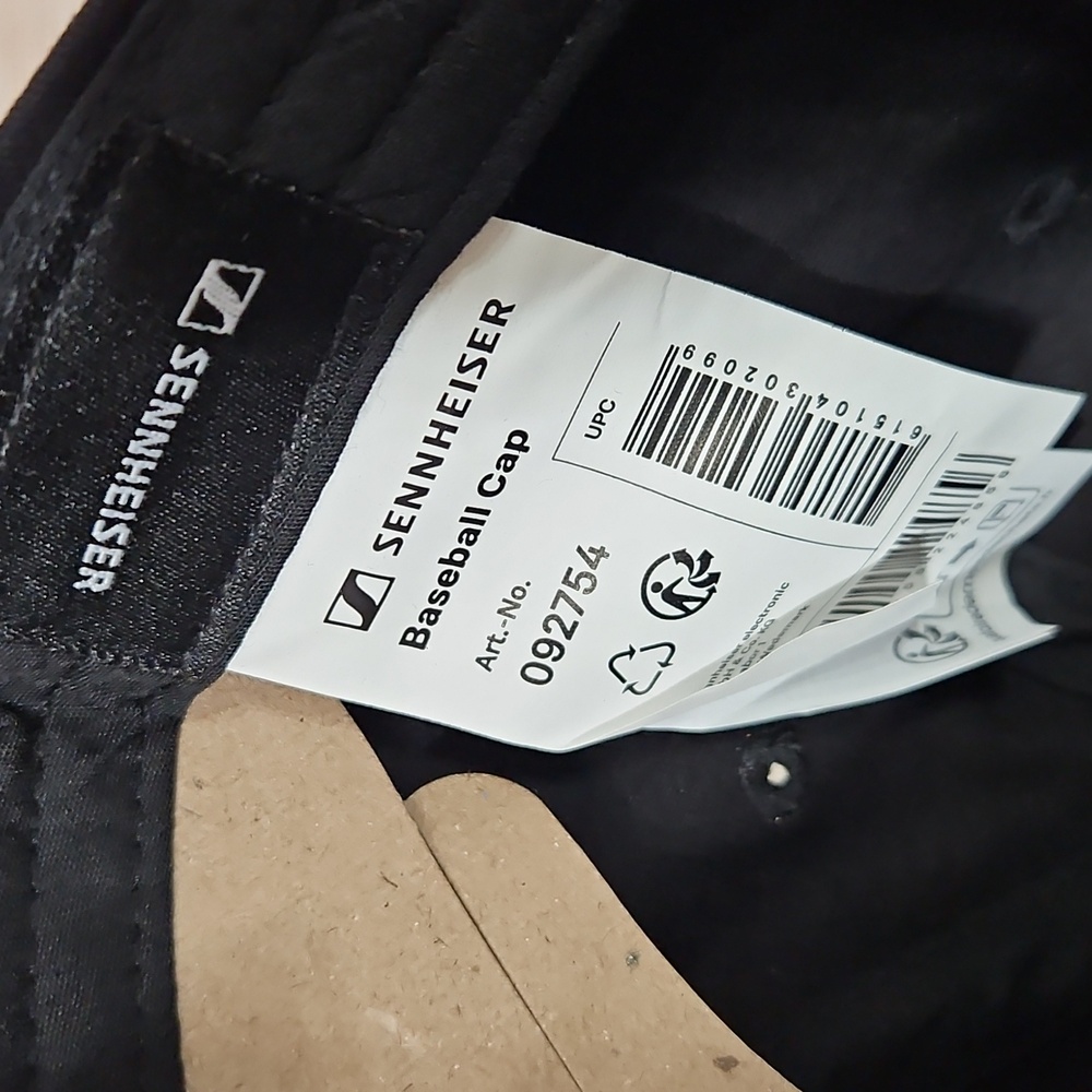 Sennheiser Black Baseball Cap - Picture 4 of 4